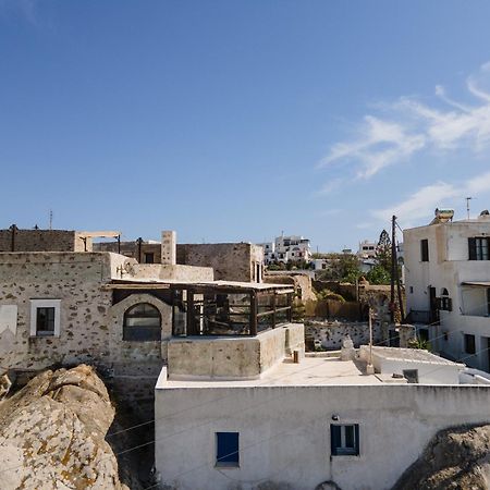 Themed House "Castle Halaros" View 17Th Century Villa Glinado Naxos Eksteriør billede
